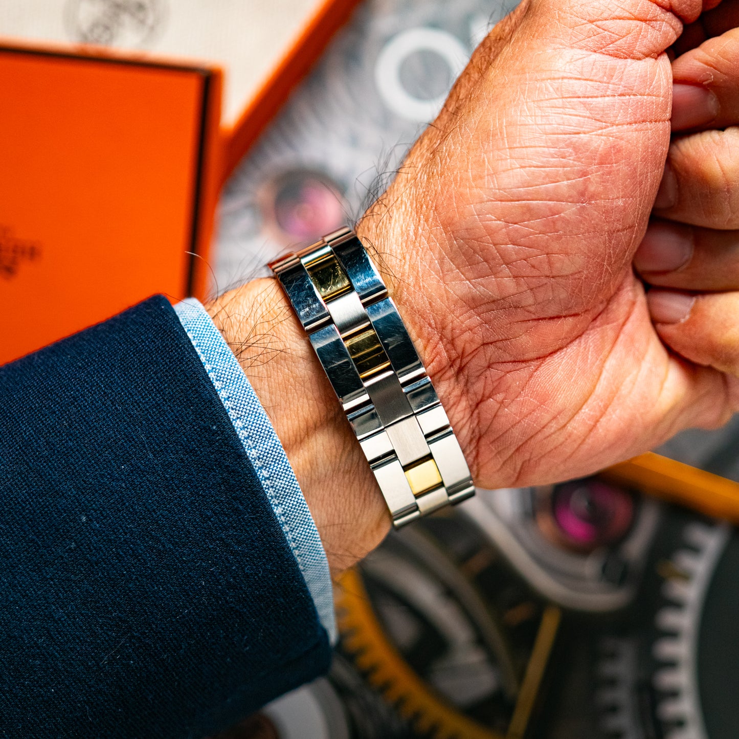 Cartier Roadster Automatic Date Two-Tone 38mm