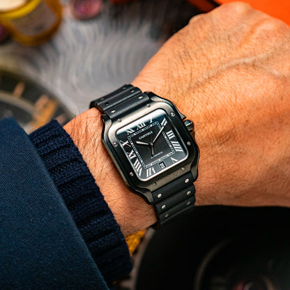 Cartier Santos de Cartier Automatic Large Black ADLC 39.8mm
