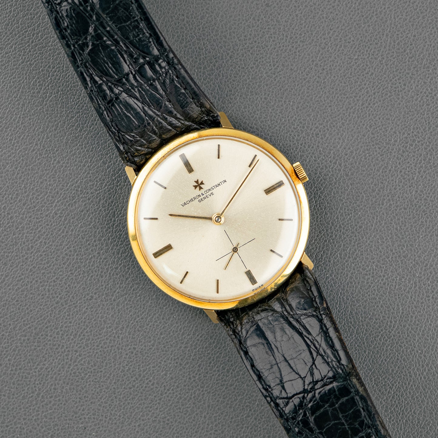 Vacheron Constantin Patrimony Yellow Gold Silver Dial 33mm