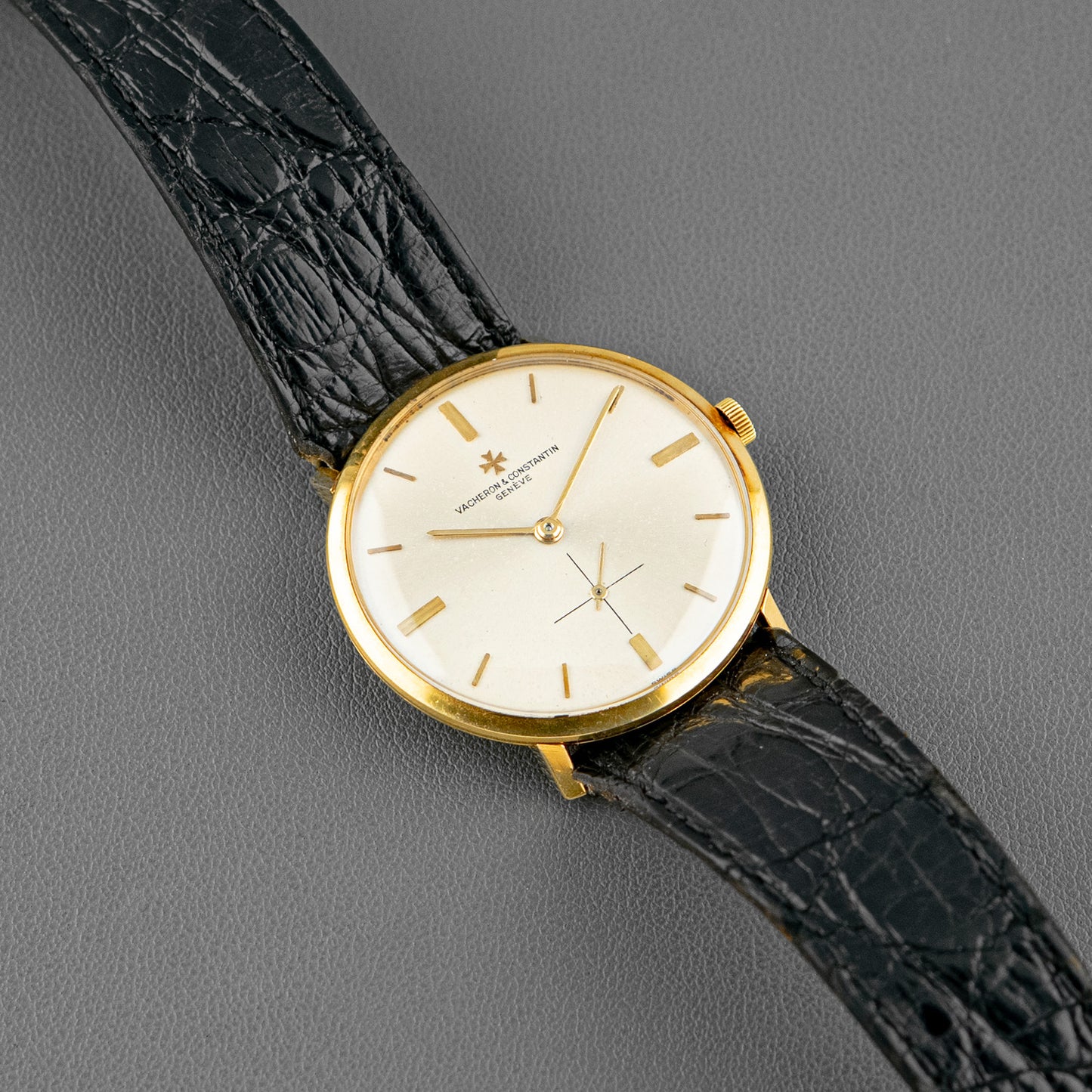Vacheron Constantin Patrimony Yellow Gold Silver Dial 33mm