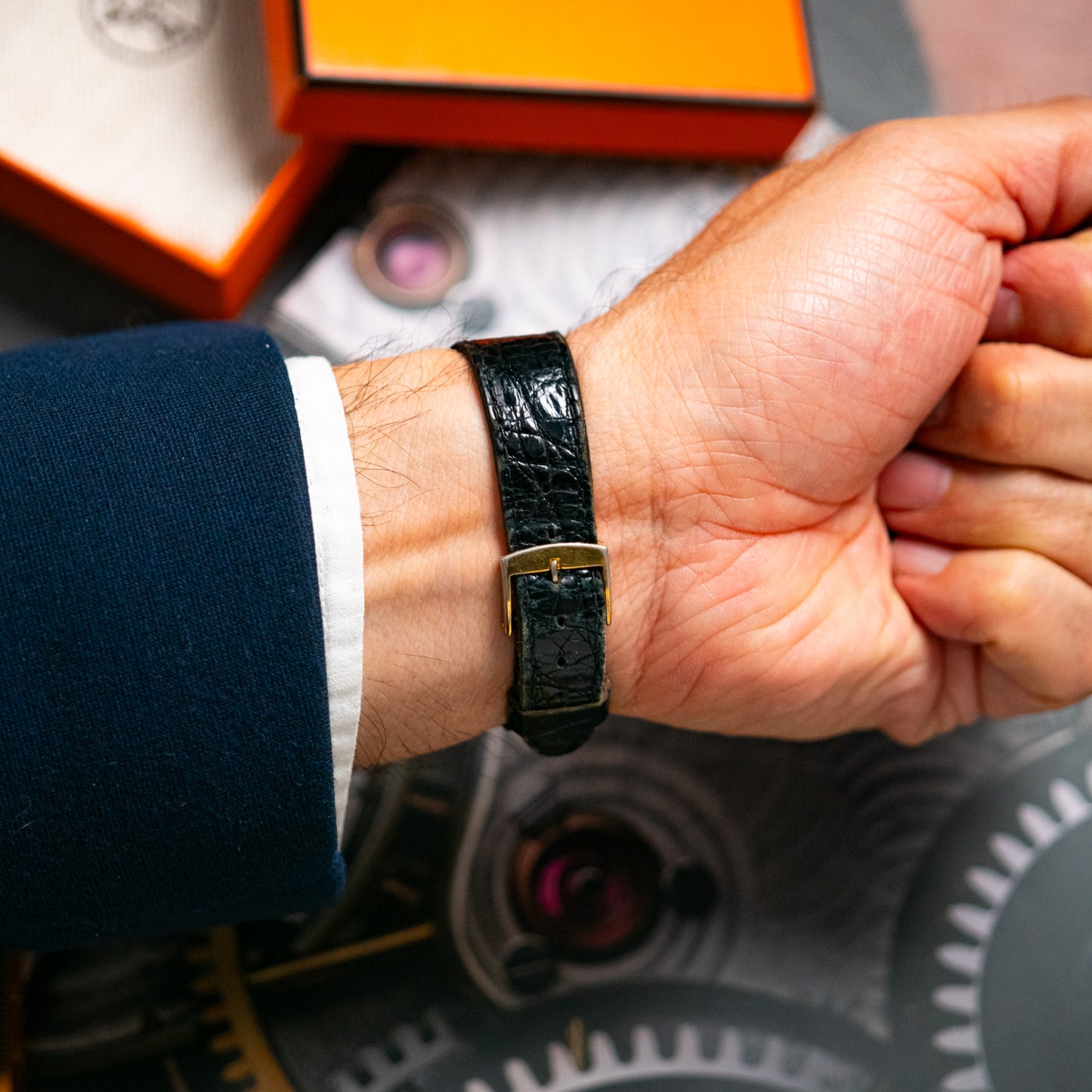 Vacheron Constantin Patrimony Yellow Gold Silver Dial 33mm