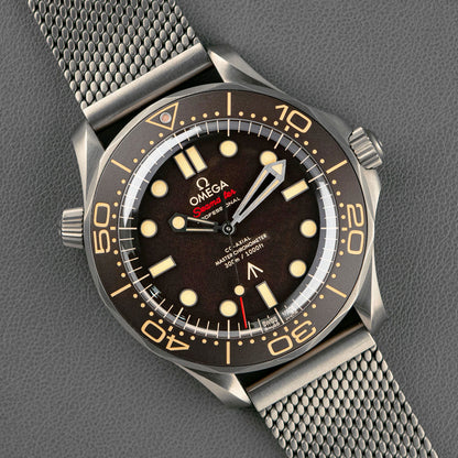 Omega Seamaster Diver 300M 007 Edition Titanium Brown 42mm