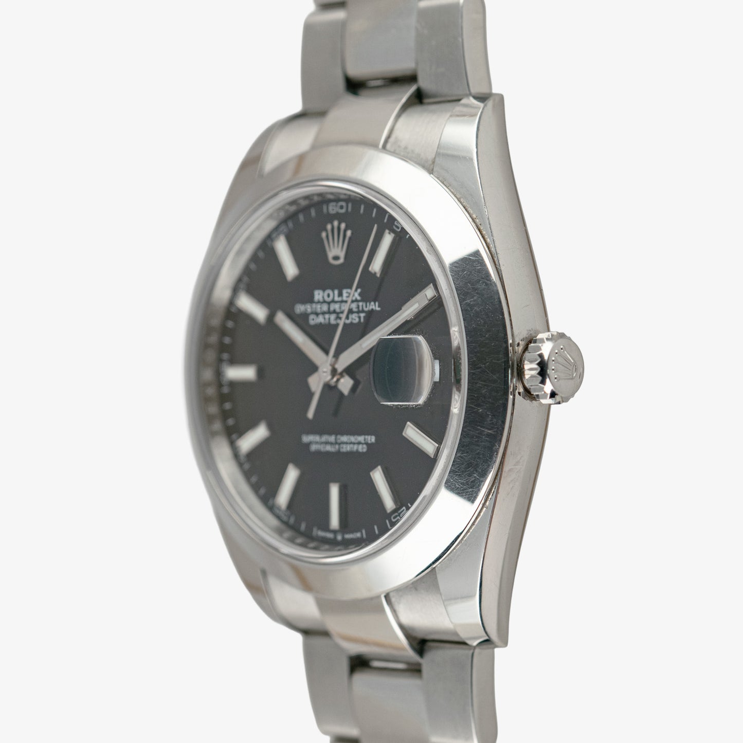 Rolex Datejust 126300 Oystersteel Black Dial 41mm