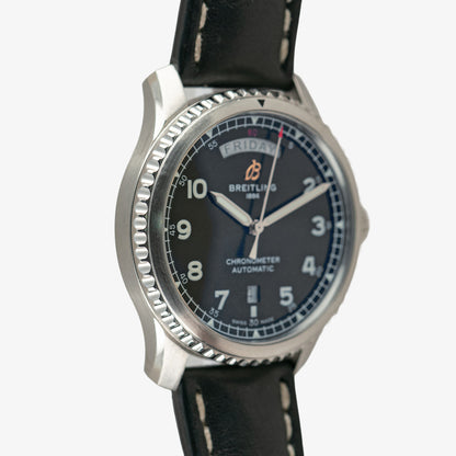 Breitling Aviator 8 Day-Date Automatic Black Dial 41mm