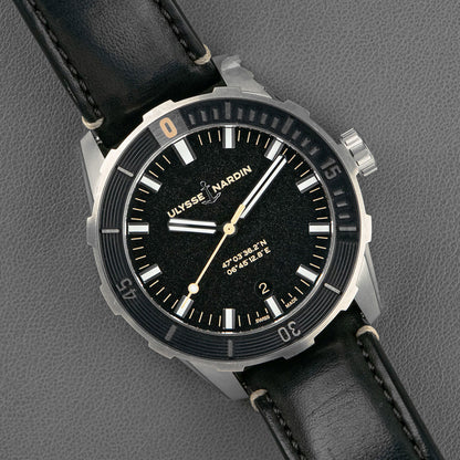 Ulysse Nardin Diver Automatic Date Black Dial 42mm