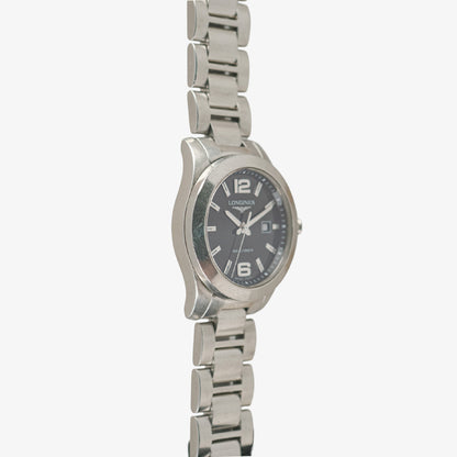 Longines Conquest Quartz Black Dial 29.5mm