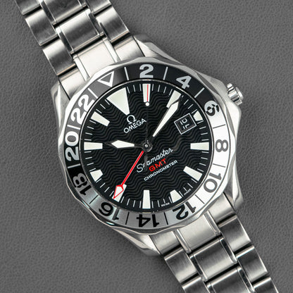 Omega Seamaster Diver 300M GMT Automatic Black 41mm