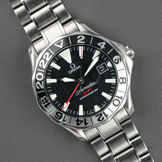 Omega Seamaster Diver 300M GMT Automatic Black 41mm