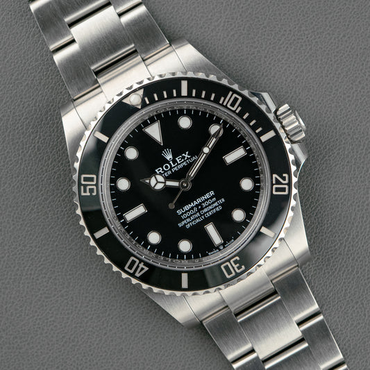 Rolex Submariner 124060 Oystersteel Black Dial 41mm