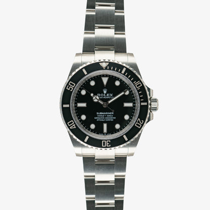 Rolex Submariner 124060 Oystersteel Black Dial 41mm