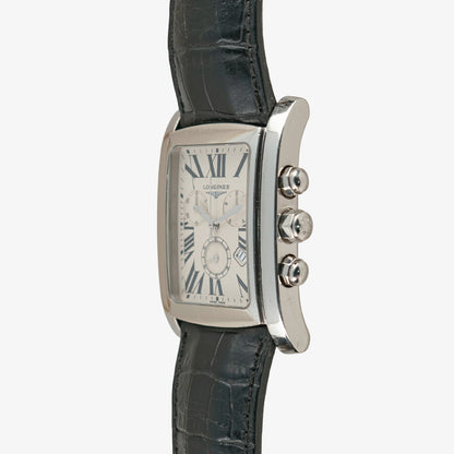 Longines DolceVita Chronograph Quartz Silver Dial 28mm