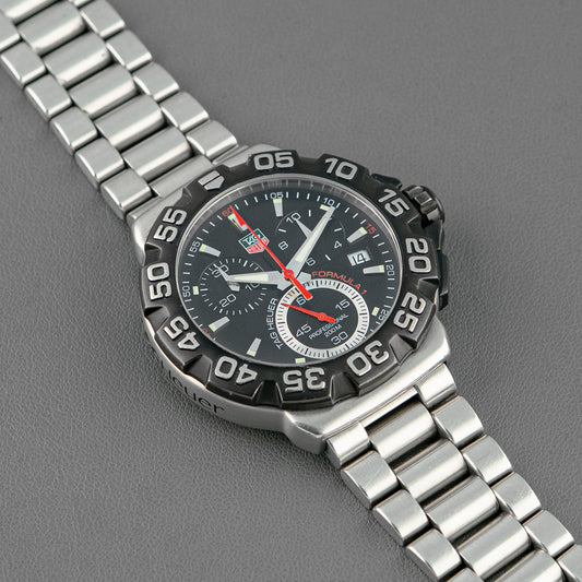 TAG Heuer Formula 1 Chronograph Quartz Black Dial 41mm