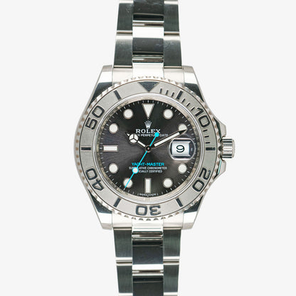 Rolex Yacht-Master 116622 Platinum Bezel Rhodium Dial 40mm