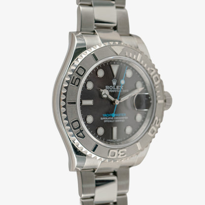 Rolex Yacht-Master 116622 Platinum Bezel Rhodium Dial 40mm