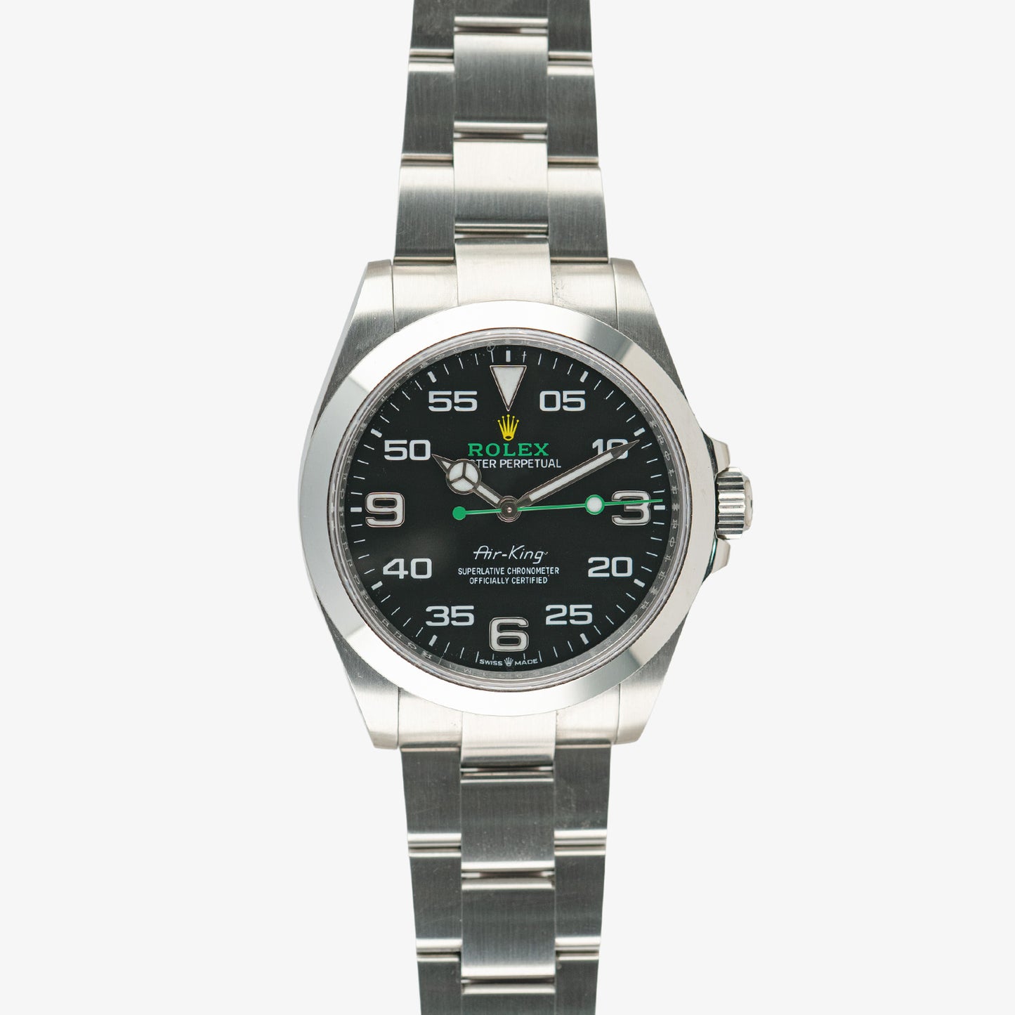 Rolex Air-King 126900 Oystersteel Black Dial 40mm