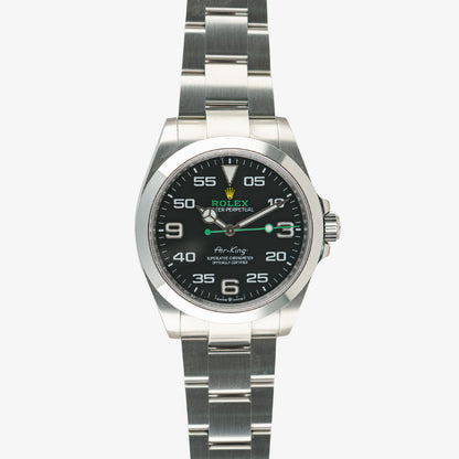 Rolex Air-King 126900 Oystersteel Black Dial 40mm