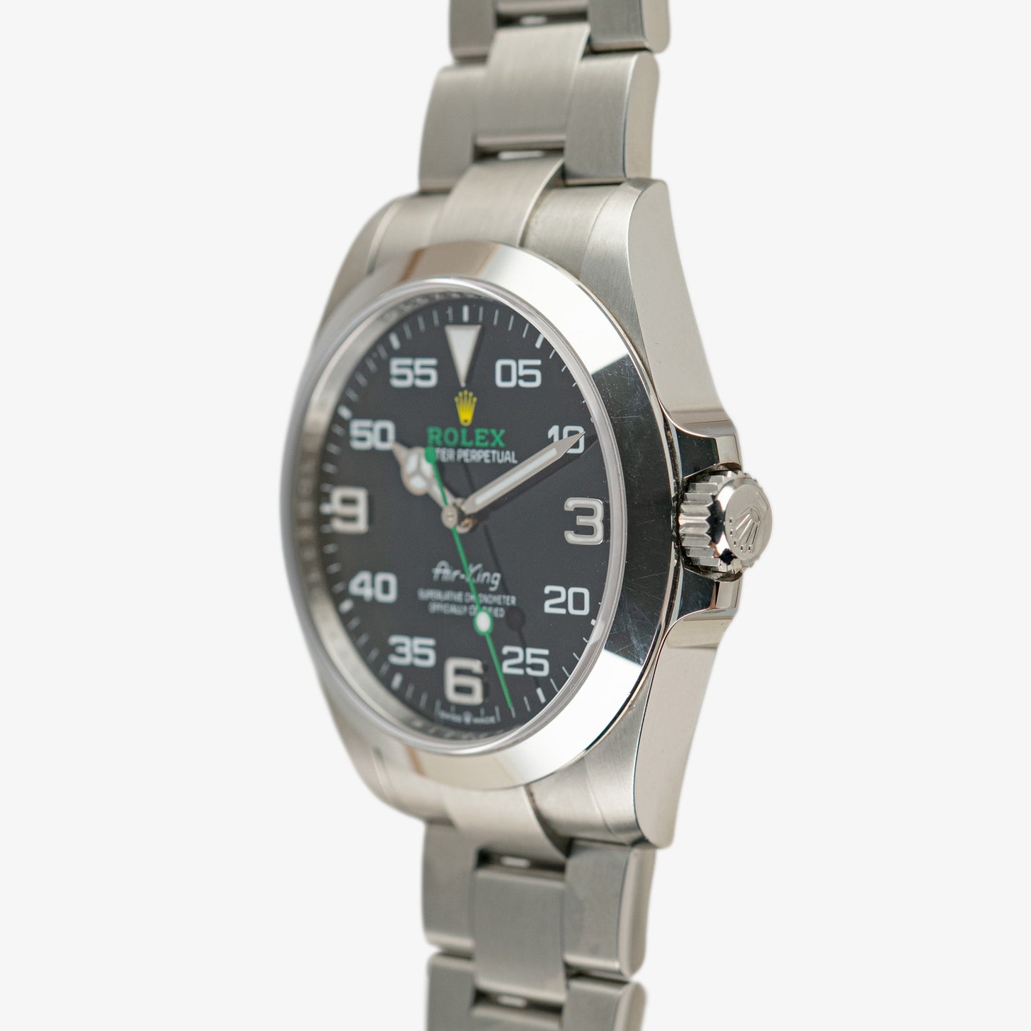 Rolex Air-King 126900 Oystersteel Black Dial 40mm