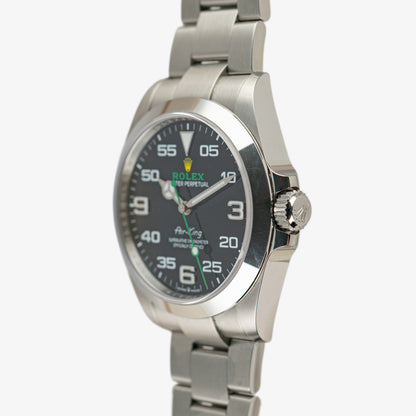 Rolex Air-King 126900 Oystersteel Black Dial 40mm