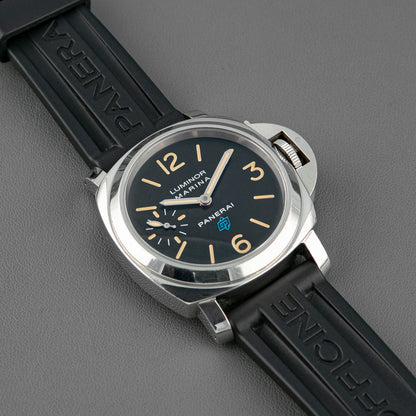 Panerai Luminor Marina Blue Logo PAM 631 Black Dial 44mm