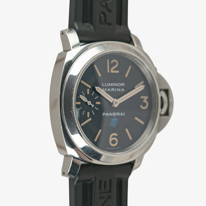 Panerai Luminor Marina Blue Logo PAM 631 Black Dial 44mm