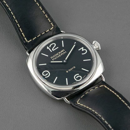 Panerai Radiomir 8 Days Manual PAM 610 Black Dial 45mm