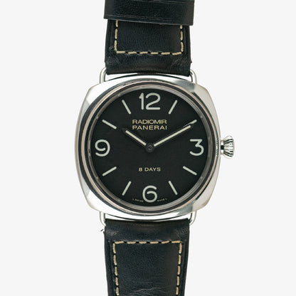 Panerai Radiomir 8 Days Manual PAM 610 Black Dial 45mm