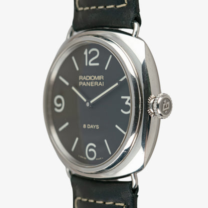 Panerai Radiomir 8 Days Manual PAM 610 Black Dial 45mm