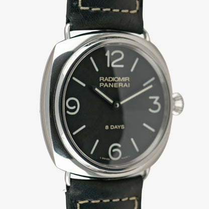 Panerai Radiomir 8 Days Manual PAM 610 Black Dial 45mm