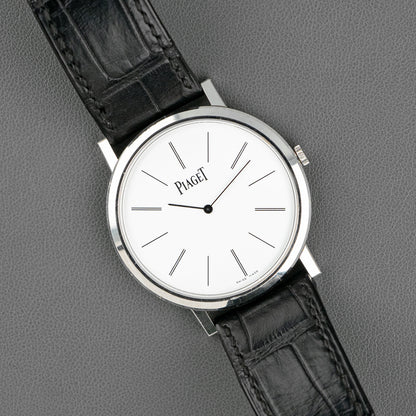 Piaget Altiplano Hand Wind 18k White Gold 38mm