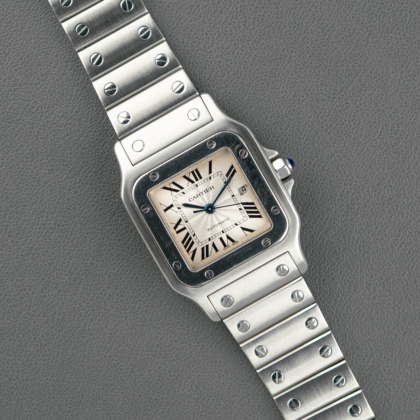 Cartier Santos de Galbée M Automatic Silver Dial 29mm