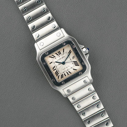 Cartier Santos de Galbée M Automatic Silver Dial 29mm