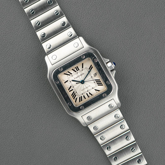 Cartier Santos de Galbée M Automatic Silver Dial 29mm