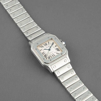 Cartier Santos de Galbée M Automatic Silver Dial 29mm