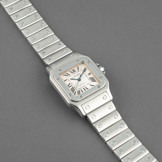 Cartier Santos de Galbée M Automatic Silver Dial 29mm