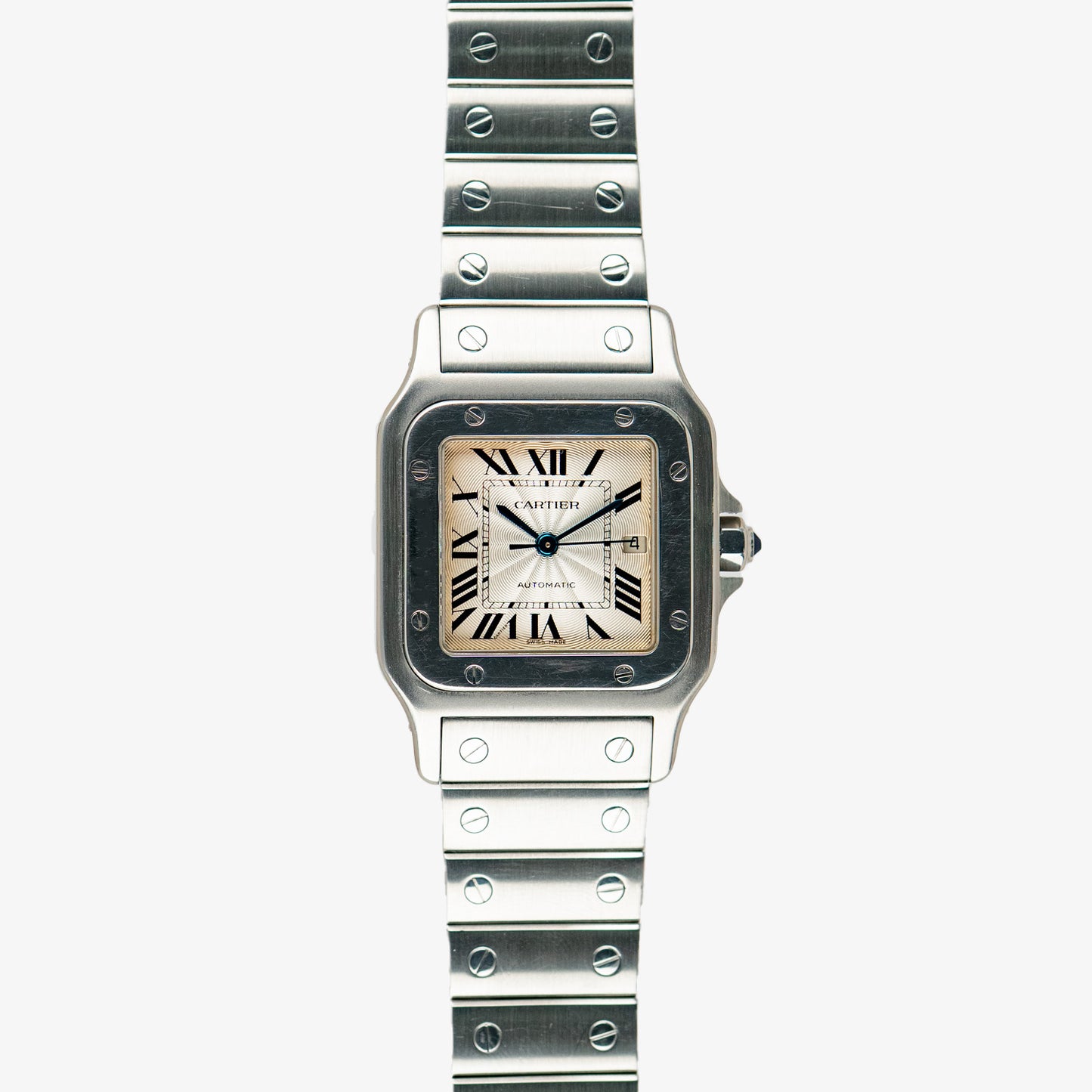 Cartier Santos de Galbée M Automatic Silver Dial 29mm