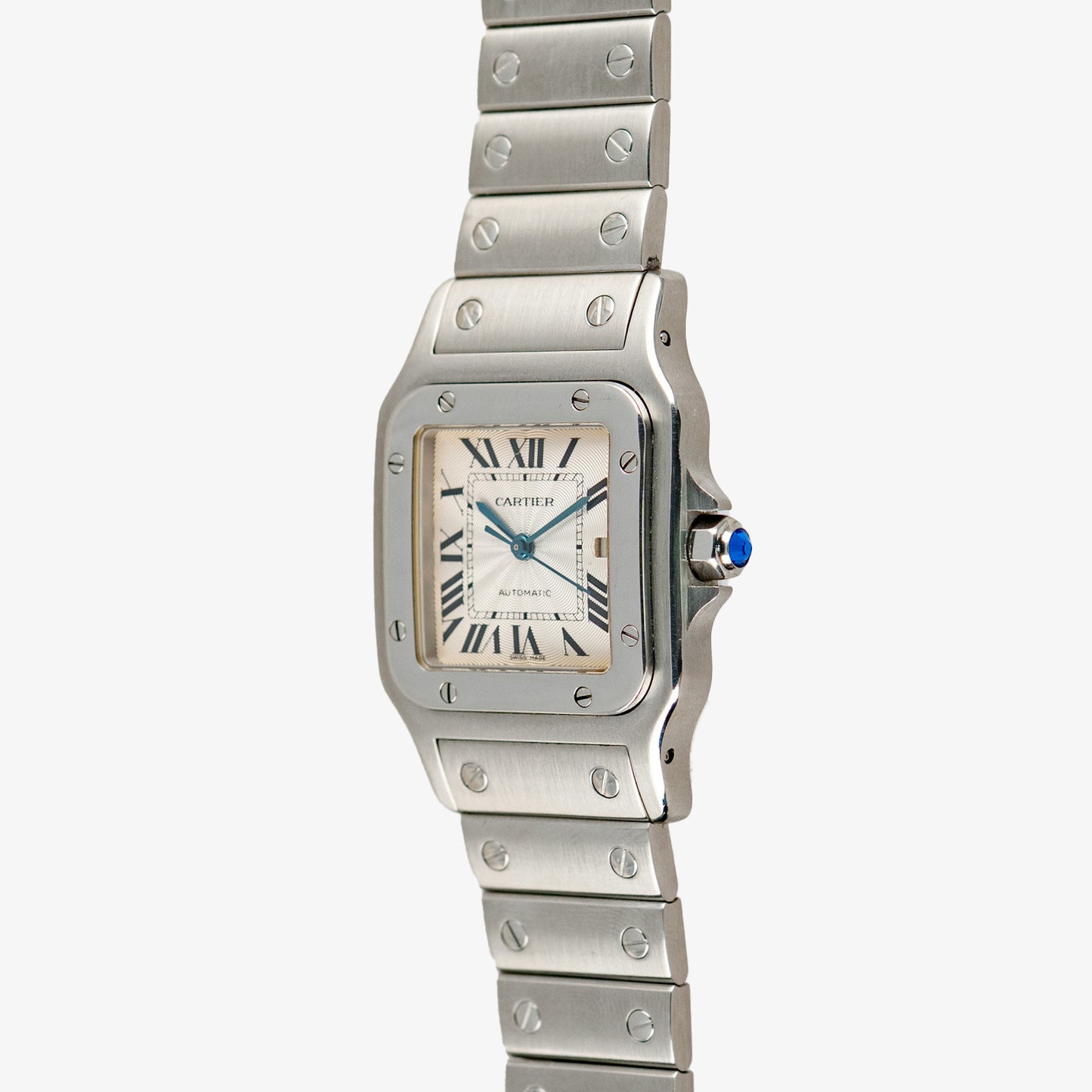 Cartier Santos de Galbée M Automatic Silver Dial 29mm