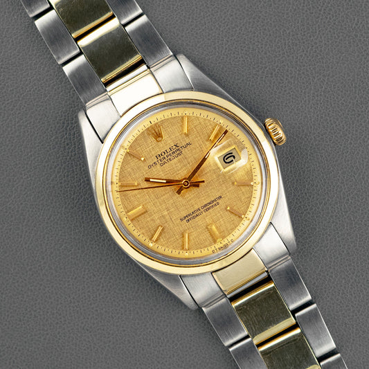 Rolex Datejust 1601 Two-Tone Linen Dial 36mm