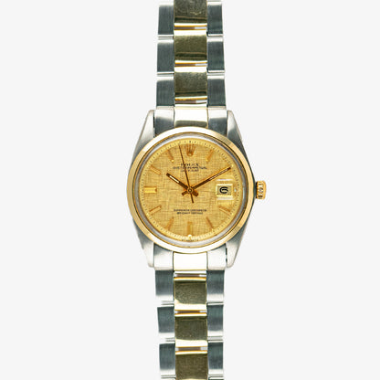 Rolex Datejust 1601 Two-Tone Linen Dial 36mm