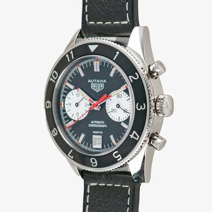 TAG Heuer Autavia Automatic Chronograph Black 42mm