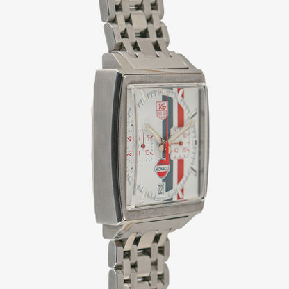 TAG Heuer Monaco Vintage White Racing Dial 38mm
