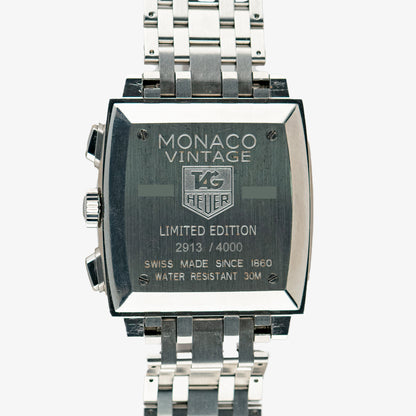 TAG Heuer Monaco Vintage White Racing Dial 38mm