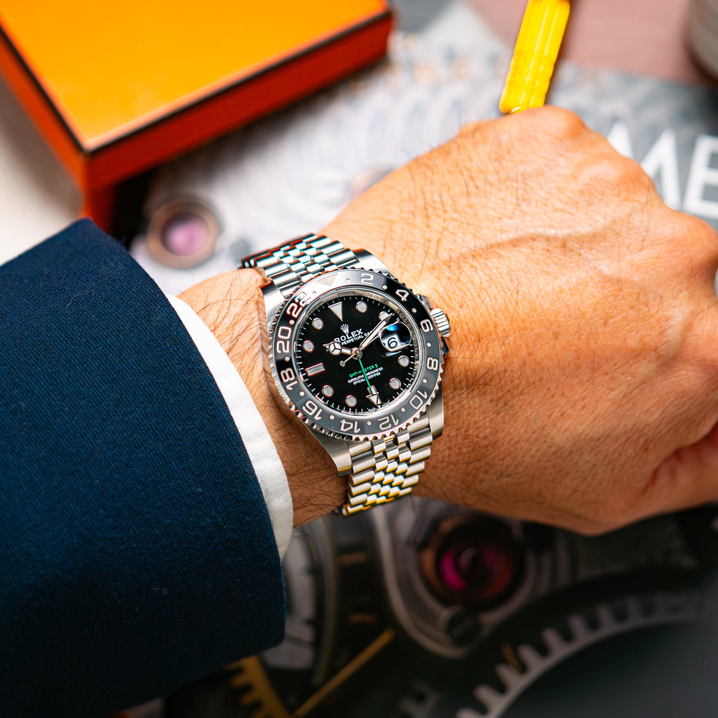 Rolex GMT-Master II 126710 "Bruce Wayne" 40mm