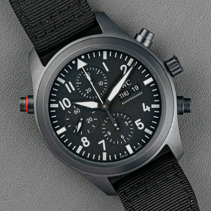 IWC Pilot's Watch Chronograph Top Gun Ceramic Black 44.5mm