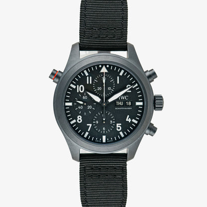 IWC Pilot's Watch Chronograph Top Gun Ceramic Black 44.5mm