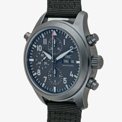 IWC Pilot's Watch Chronograph Top Gun Ceramic Black 44.5mm