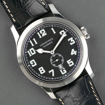 Longines Heritage Military Automatic Black Dial 44mm