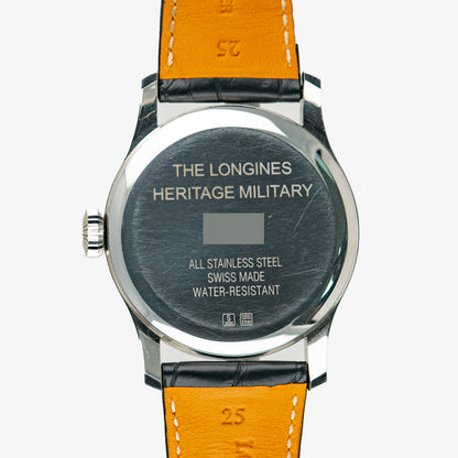 Longines Heritage Military Automatic Black Dial 44mm