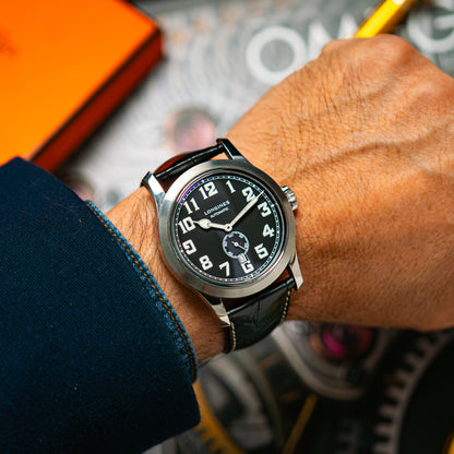 Longines Heritage Military Automatic Black Dial 44mm