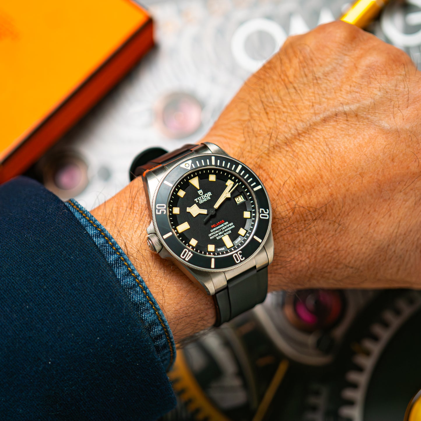 Tudor Pelagos LHD Automatic Titanium Black Dial 42mm