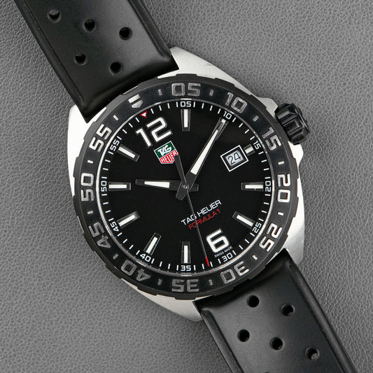 TAG Heuer Formula 1 Quartz Black Dial Rubber 41mm